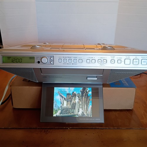 Sony lcd clock radio - lcd,