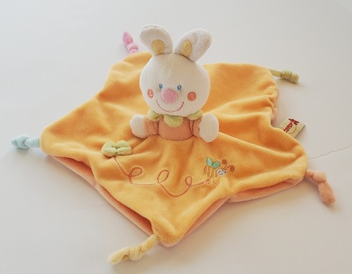 Nicotoy doudou plat bunny - nicotoy,