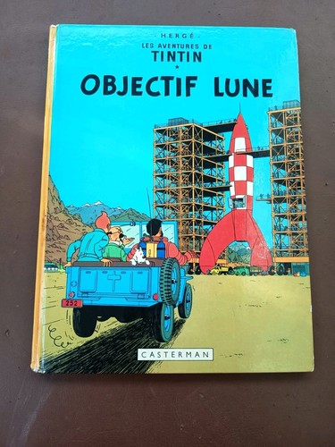 Hergé tintin objectif lune - objectif,