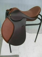 Selle anglaise en cuir marron