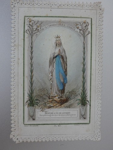 Image pieuse canivet dentelle - image,