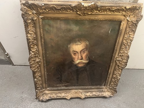 Tableau ancien huile - huile, à