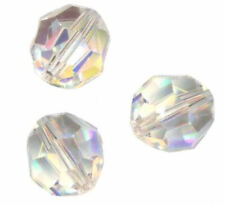 SITE  FRANÇAIS....20 PERLES Rondes 5000 SWAROVSKI ® ELEMENTS 4 mm CRYSTAL
