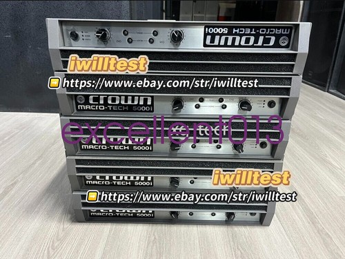 Used pcs crown macrotech - 1,