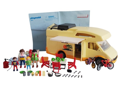 Playmobil 3647 camping car - playmobil, camping-car
