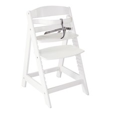 Chaise Haute Évolutive en Bois Blanc Sit Up III - Hauteur Réglable - de 6 Moi...