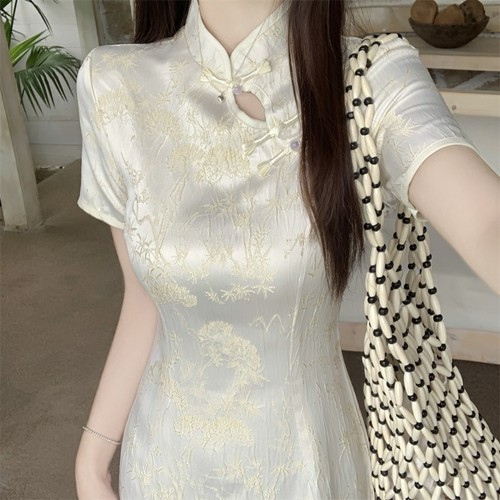 Robe longue line - robe, a-line