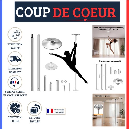 Barre pole dance - , wiltec