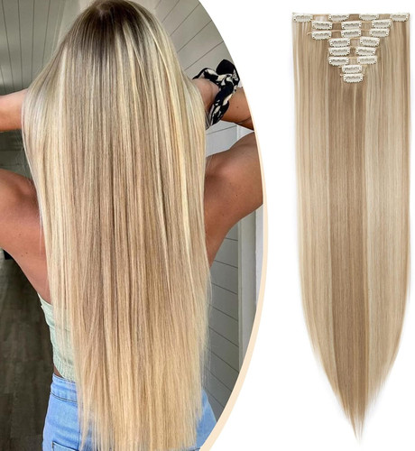 Extension clip cheveux - -,