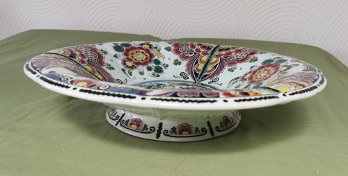 Grand plat faience delft - grand,
