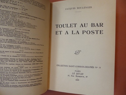 Toulet bar la - bar, et