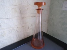 Large Pink Glass Carafe Year 30