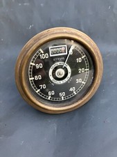 Prewar Deuta Berlin Speedometer Vintage Adler Horch BMW Mercedes Opel DKW [4029-144