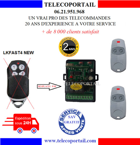 Telecommande portail like - portail,