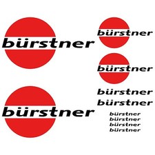 bürstner autocollant sticker
