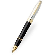 Stylo Roller Ball Sheaffer Legacy - Noir Et Palladium GT Encre Noire
