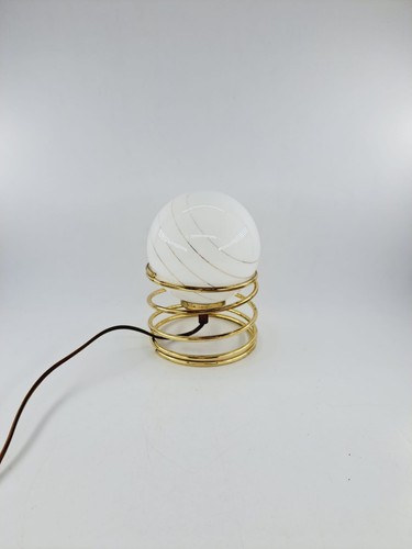 Lampe table massive vintage - de,