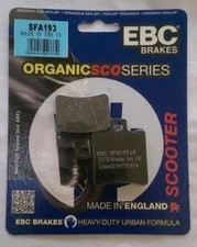 GOVECS GO T 3.4 2011-14 Front Disc Brake Pads EBC SFA193