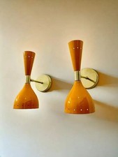 Paire d'appliques murales en