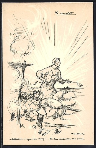 Carte postale artiste - carte, d'artiste