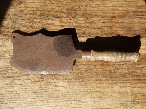 Ancien couperet feuille - couperet,