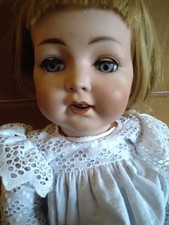 Poupée ancienne gros bébé de caractère HERTEL Et Schwab