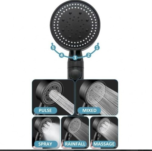 Pommeau douche main - de, rond
