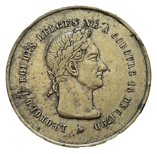 Médaille léopold ier mor a - léopold, t