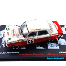 Peugeot 304 S #65 M. Hoepfner - C. Houzelot Critérium Provence 1975 1:43