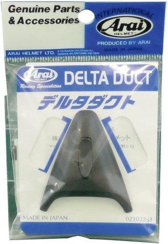 Arai delta duct flat - flat, noir