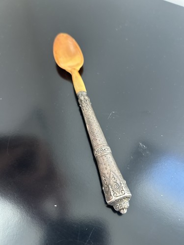 Cuillère bouillie argent - bouillie,