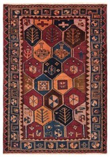 Tapis persan noué à la main