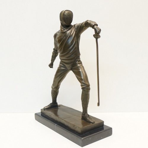 Statue sculpture escrime epee - statue,