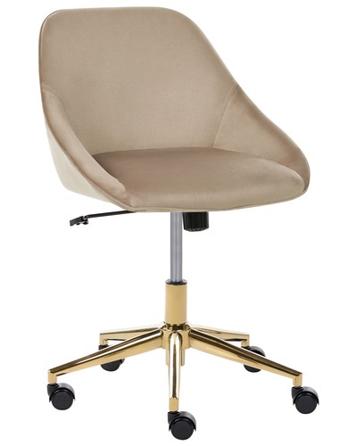 Chaise bureau velours - de,
