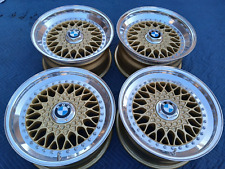 Restored BBS RS005 021 5x120 Staggered 16" Wheels for BMW E24 E28 E34 M5 E30 M3