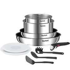 TEFAL INGENIO Batterie de cuisine 10 p, Poêles, Casseroles, Induction