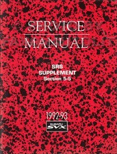 Manuel De Service SRS Subaru