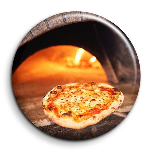 Pizza margherita badge - pizza,
