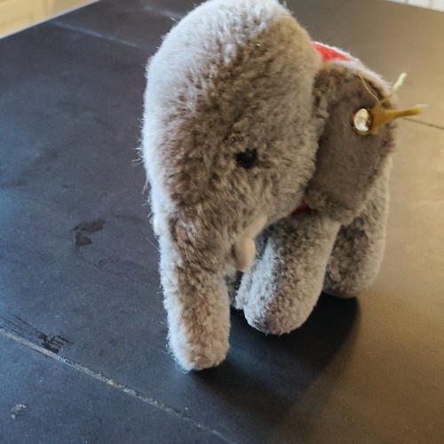 Steiff peluche éléphant gris - steiff,