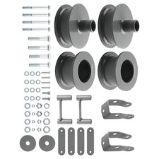 Kit de levage Lift Kit Spacers 2.5''+2'' for Jeep Wrangler JK 2007-2018 35" Max