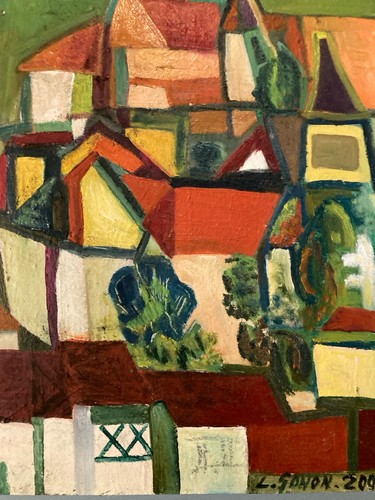 Peinture abstraite huile - peinture,
