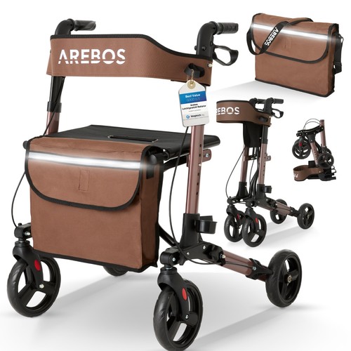 Arebos déambulateur pliable - déambulateur,