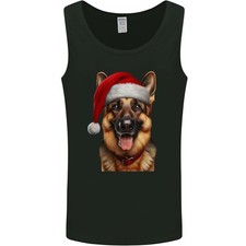 Débardeur Pour Homme Alsacien Chien Berger Allemand Xmas De Noël