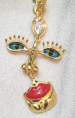 Funky face gold - funky,