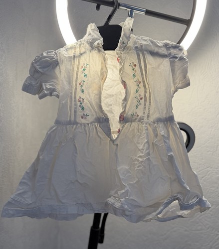 Robe bébé fille blanche