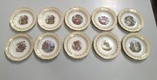 Lot De 10 Assiettes Creuses L'amandinoise Modèle Romantique