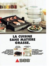 ADVERTISING 0217 1995 Le Gril meat & Vitasaveur SEB