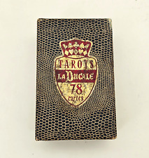 Old TAROT Game - 78 Playing Cards - Old Box La Ducale 1960s