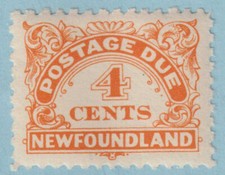 NEWFOUNDLAND J4a POSTAGE DUE  MINT NEVER HINGED OG ** NO FAULTS VERY FINE! - JZR