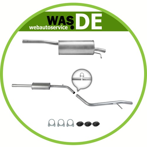 Kit échappement silencieux - kit,